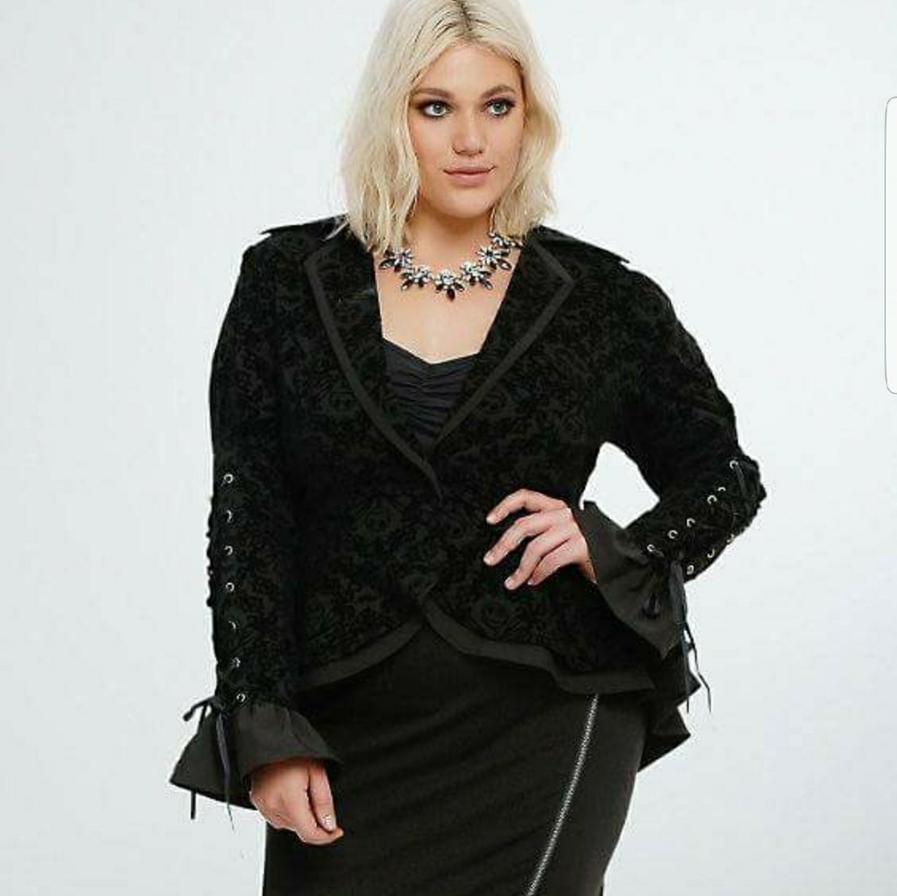 NWT Flocked Nightmare before Christmas jacket.